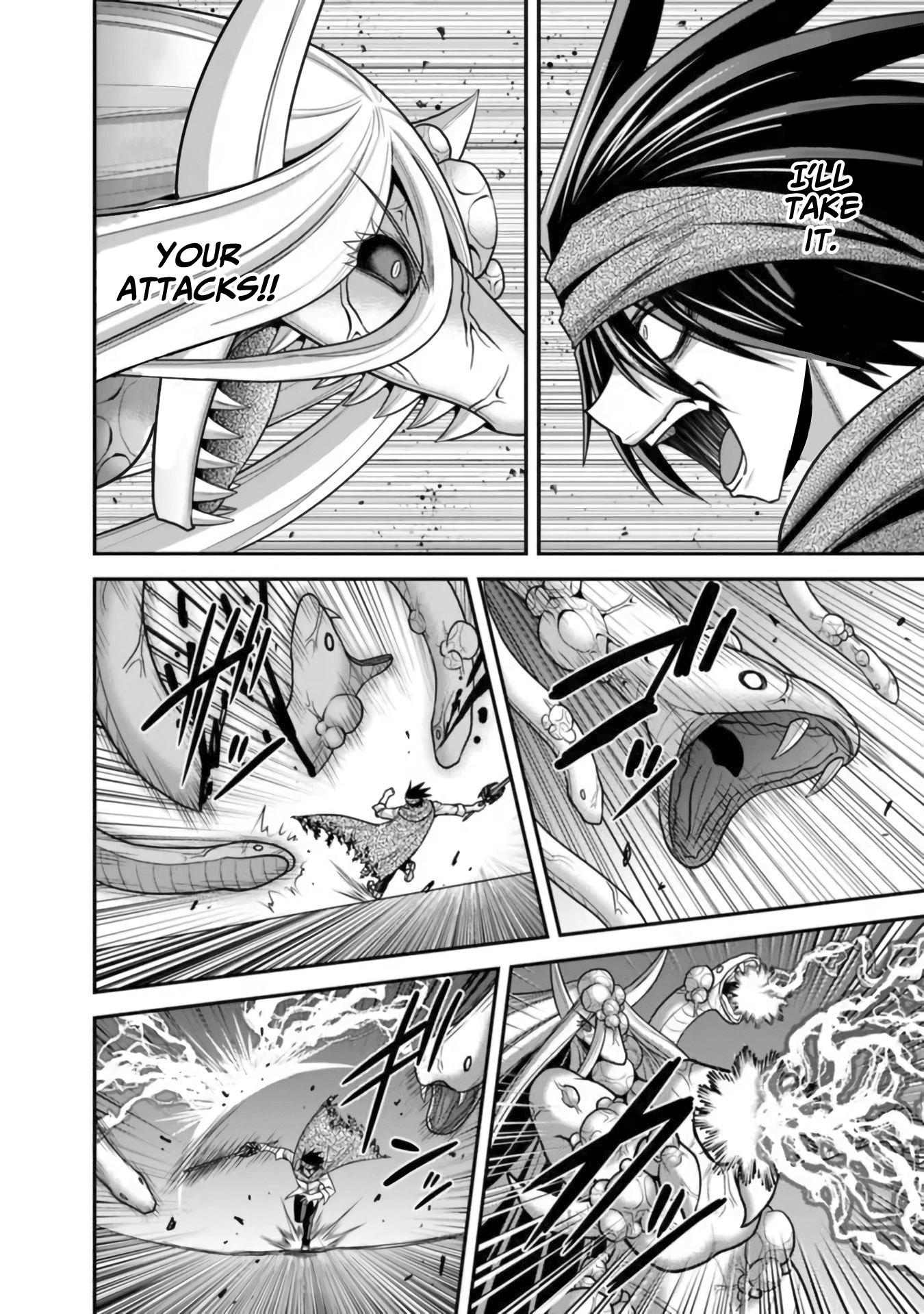 Kujibiki Tokushou Musou Harem-Ken chapter 35 - page 21