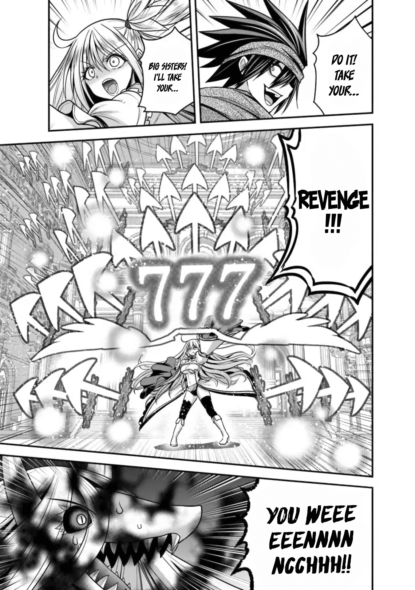 Kujibiki Tokushou Musou Harem-Ken chapter 35 - page 30