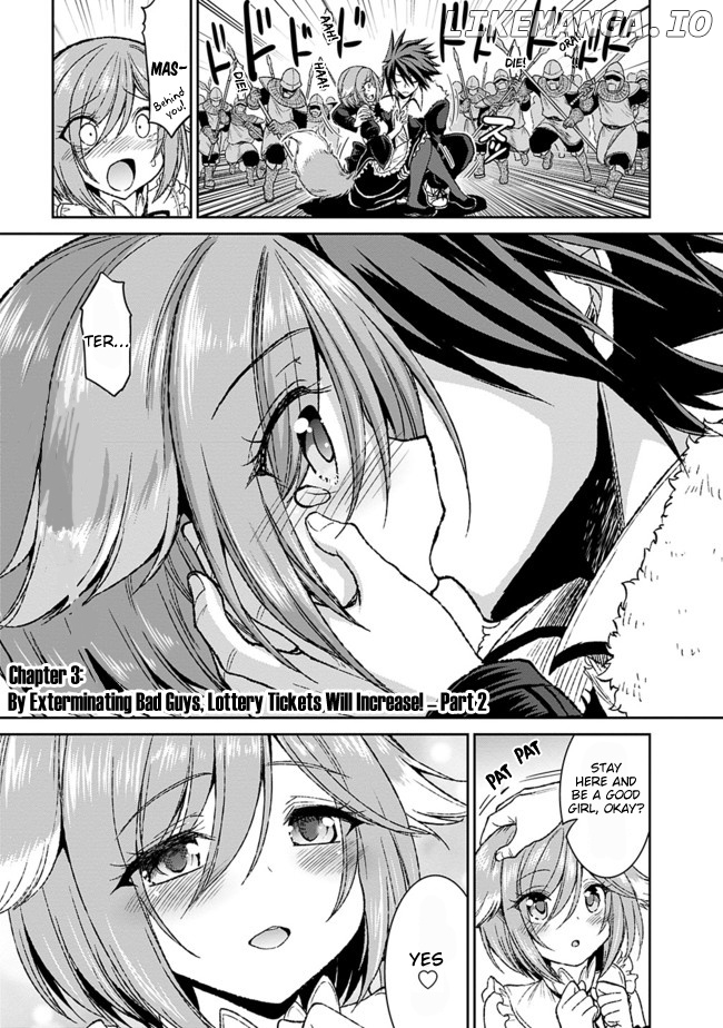 Kujibiki Tokushou Musou Harem-Ken chapter 3.2 - page 2