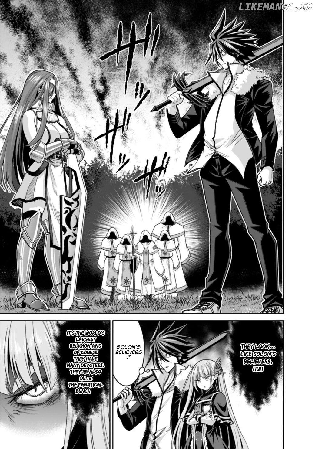 Kujibiki Tokushou Musou Harem-Ken chapter 17.1 - page 8