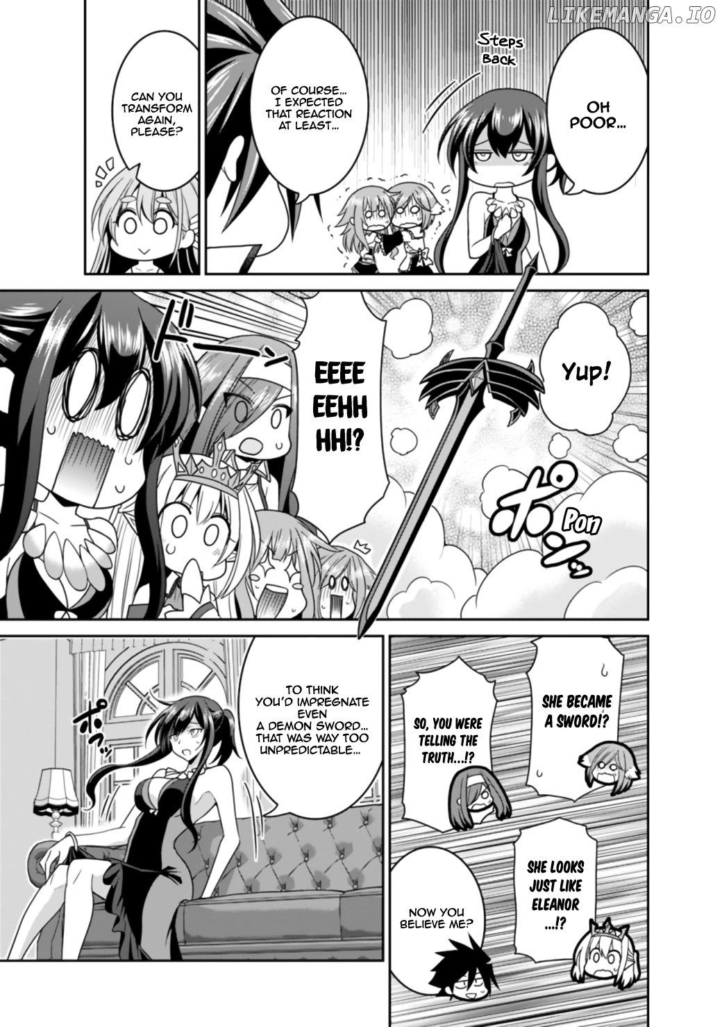 Kujibiki Tokushou Musou Harem-Ken chapter 19.2 - page 10