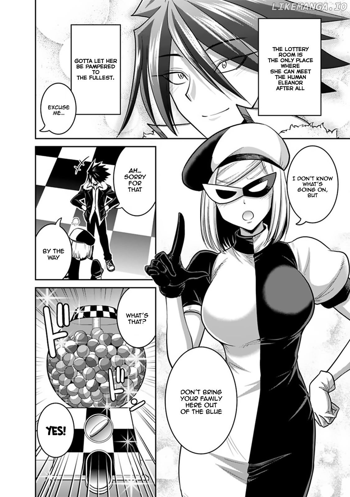 Kujibiki Tokushou Musou Harem-Ken chapter 20.1 - page 7