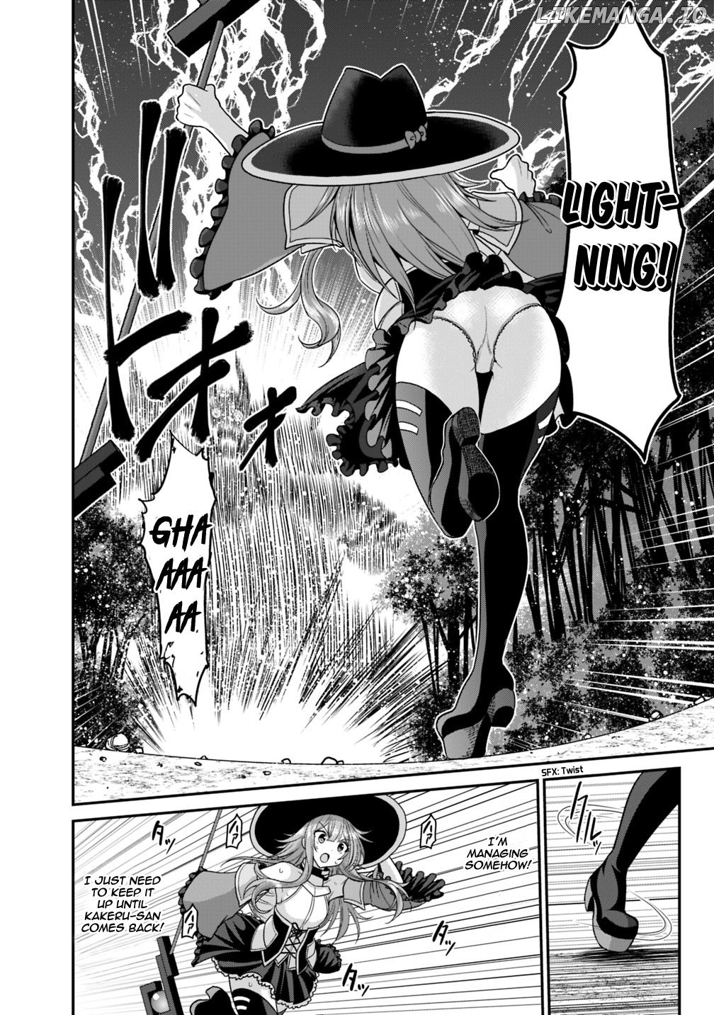Kujibiki Tokushou Musou Harem-Ken chapter 8.2 - page 4