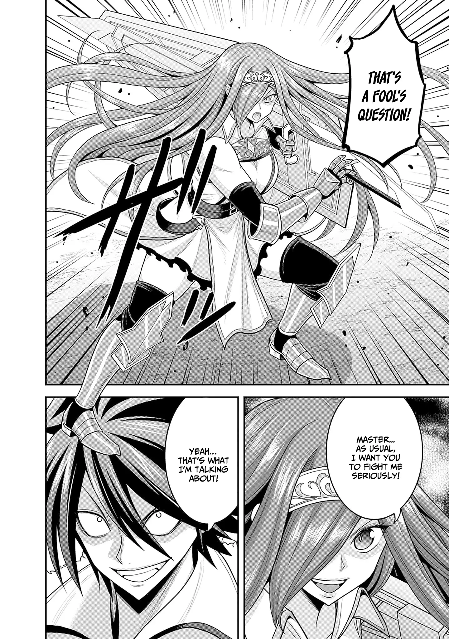 Kujibiki Tokushou Musou Harem-Ken Chapter 38 - page 17
