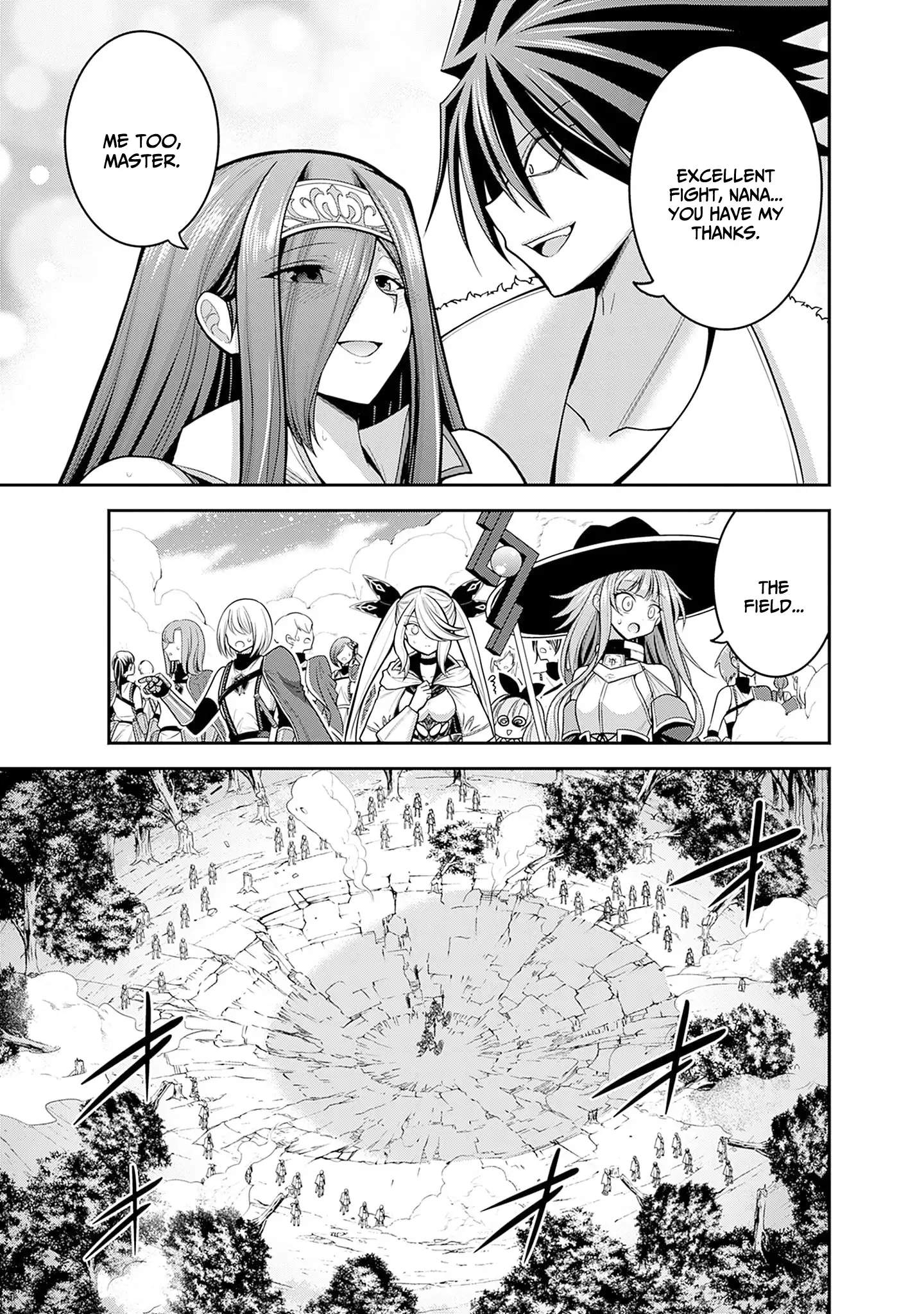 Kujibiki Tokushou Musou Harem-Ken Chapter 38 - page 34
