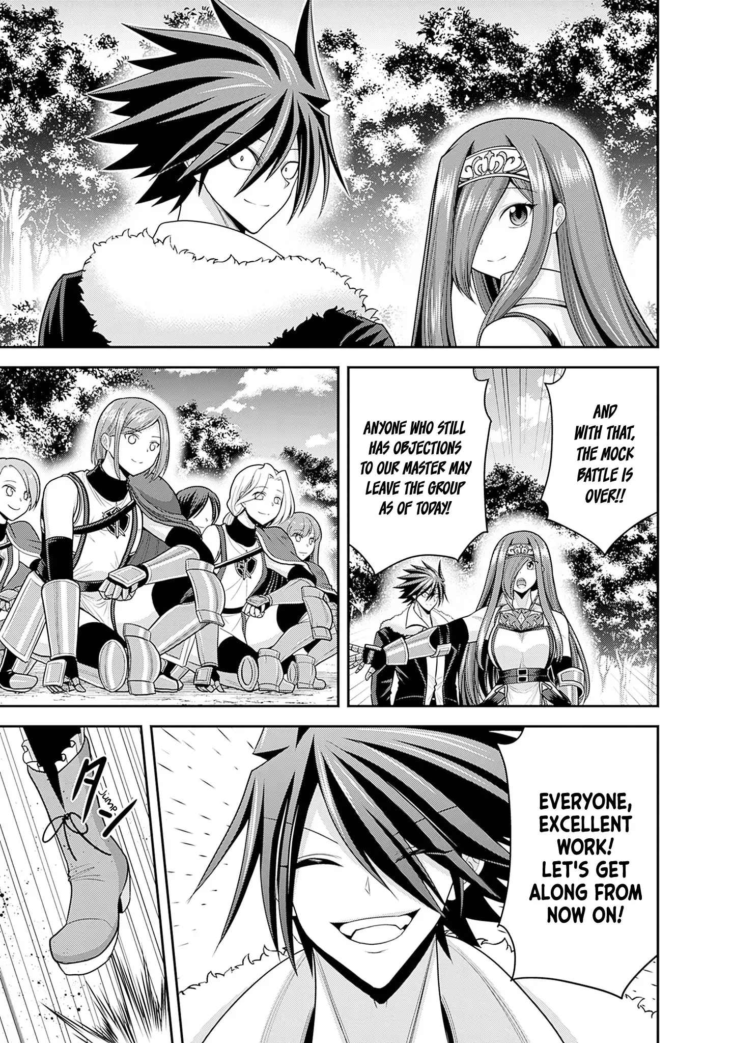 Kujibiki Tokushou Musou Harem-Ken Chapter 38 - page 36