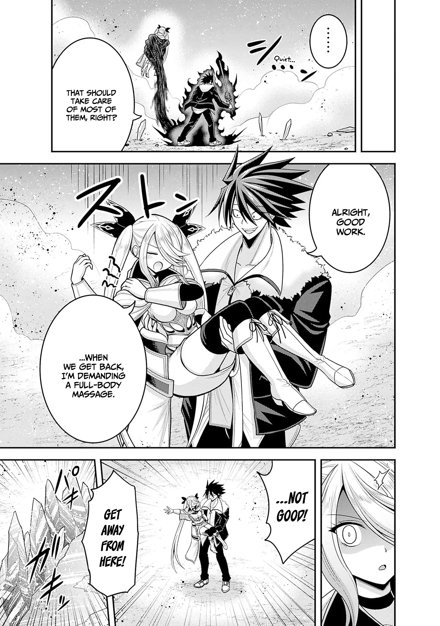 Kujibiki Tokushou Musou Harem-Ken Chapter 38 - page 10