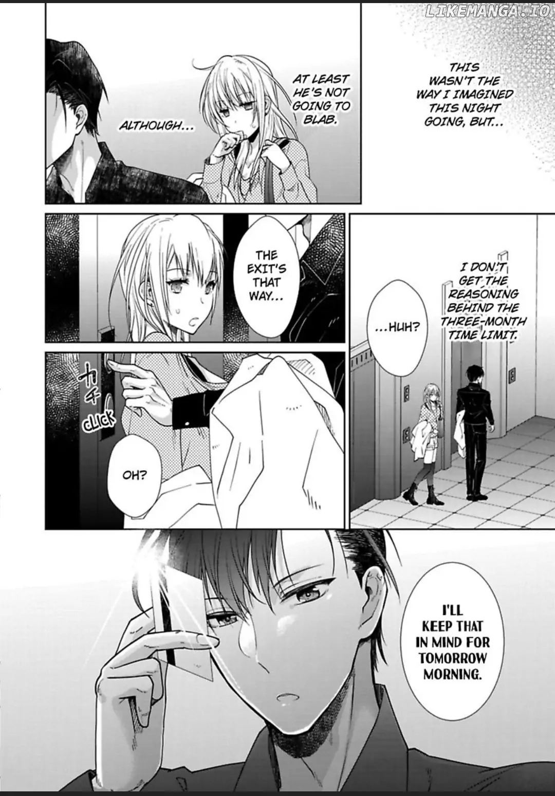 Steamy Nights With The Sadistic Bartender Shake Me, Stir Me -I Made A Romance Contract With My Coworker!?- Chapter 1 - page 24