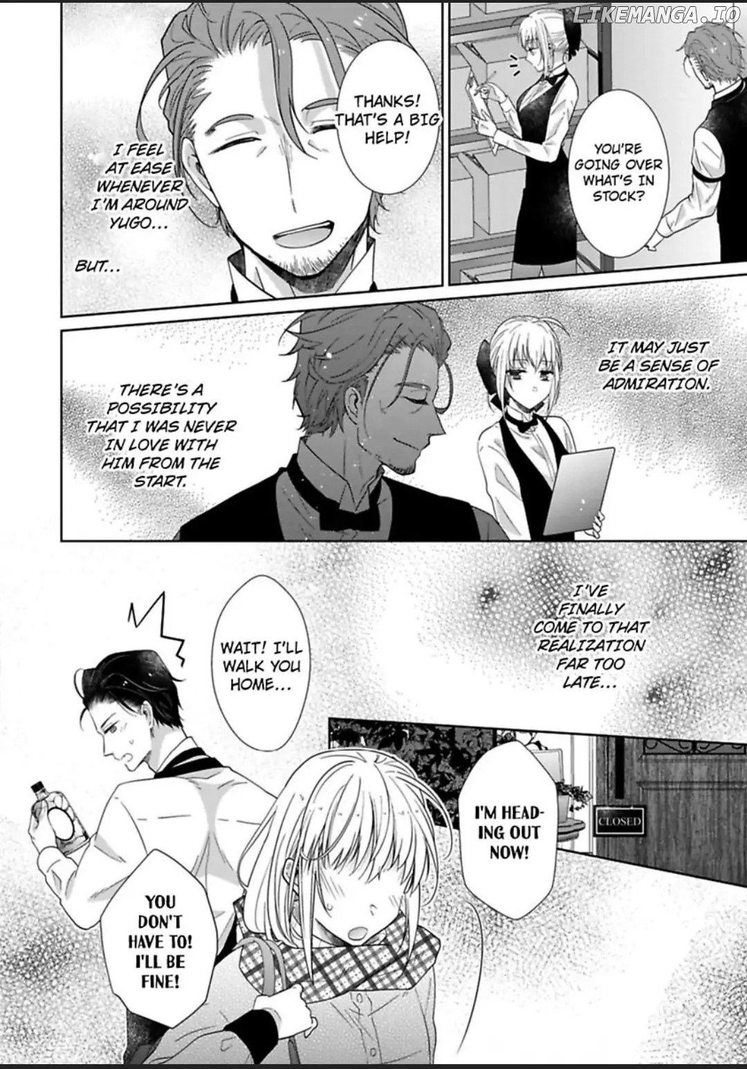 Steamy Nights With The Sadistic Bartender Shake Me, Stir Me -I Made A Romance Contract With My Coworker!?- Chapter 4 - page 5