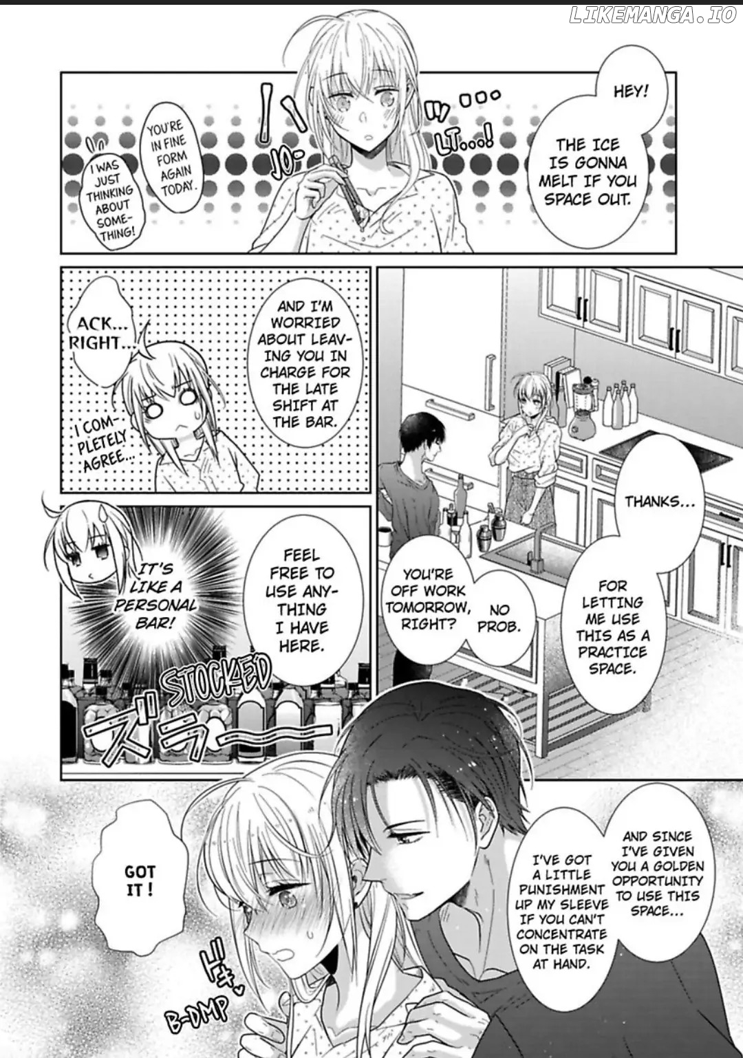 Steamy Nights With The Sadistic Bartender Shake Me, Stir Me -I Made A Romance Contract With My Coworker!?- Chapter 5 - page 5