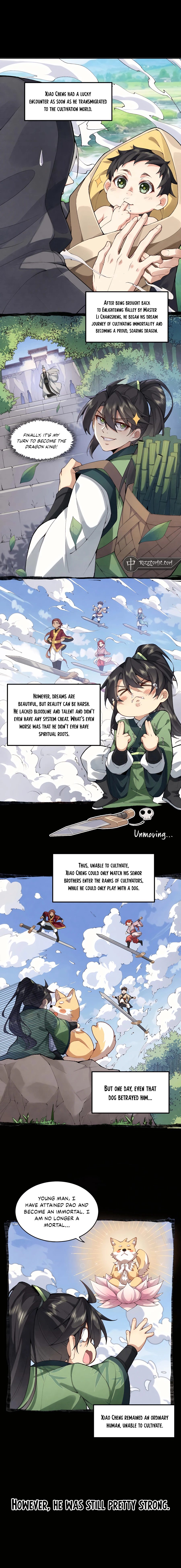 MY SECOND SENIOR BROTHER IS A MORTAL BUT STRONG Chapter 2 - page 2