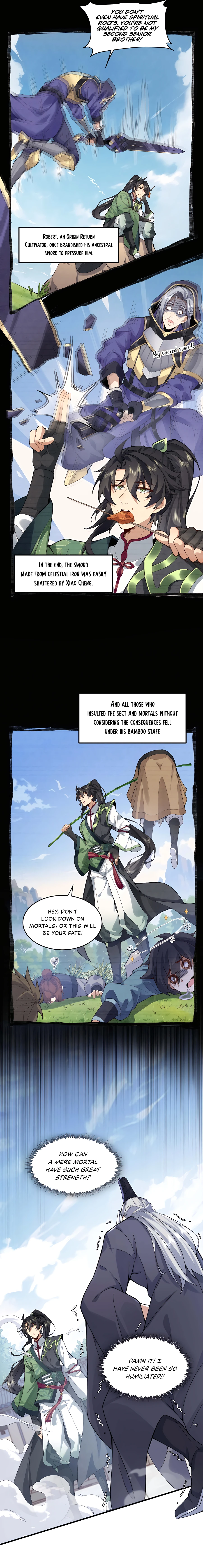 MY SECOND SENIOR BROTHER IS A MORTAL BUT STRONG Chapter 2 - page 3