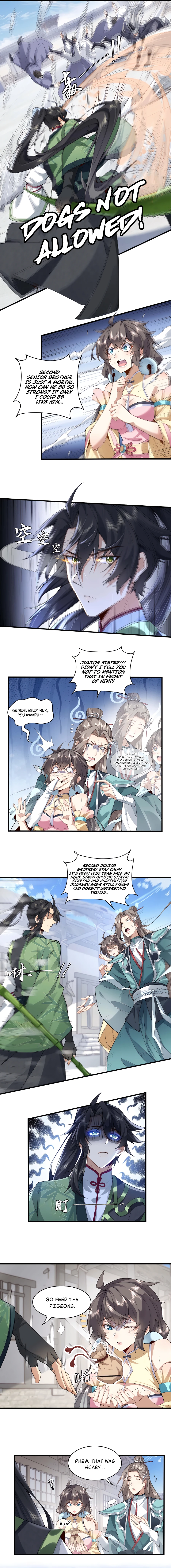 MY SECOND SENIOR BROTHER IS A MORTAL BUT STRONG Chapter 2 - page 6