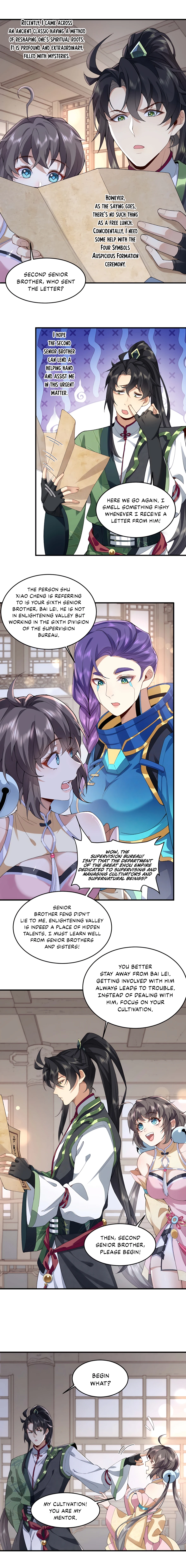 MY SECOND SENIOR BROTHER IS A MORTAL BUT STRONG Chapter 3 - page 5