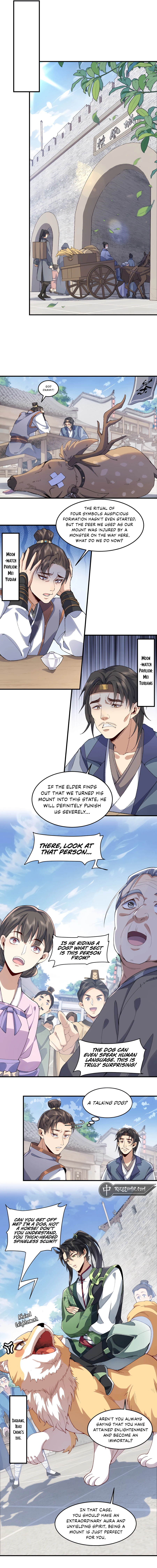 MY SECOND SENIOR BROTHER IS A MORTAL BUT STRONG Chapter 6 - page 2