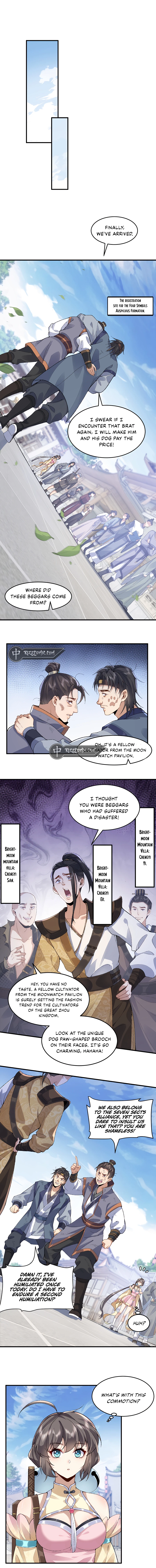 MY SECOND SENIOR BROTHER IS A MORTAL BUT STRONG Chapter 6 - page 7