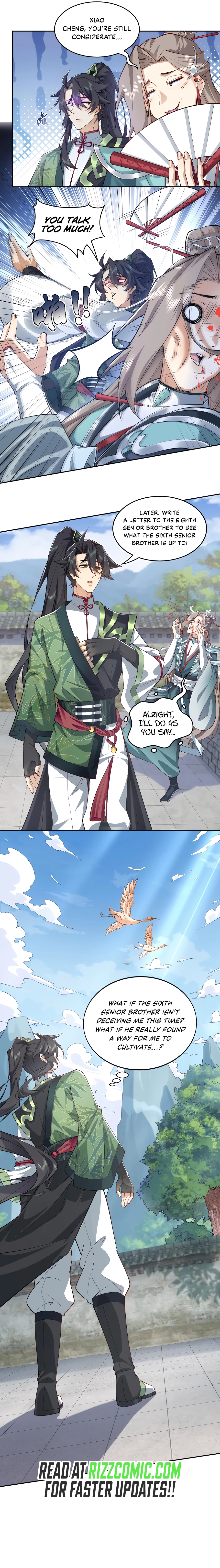 MY SECOND SENIOR BROTHER IS A MORTAL BUT STRONG Chapter 5 - page 7