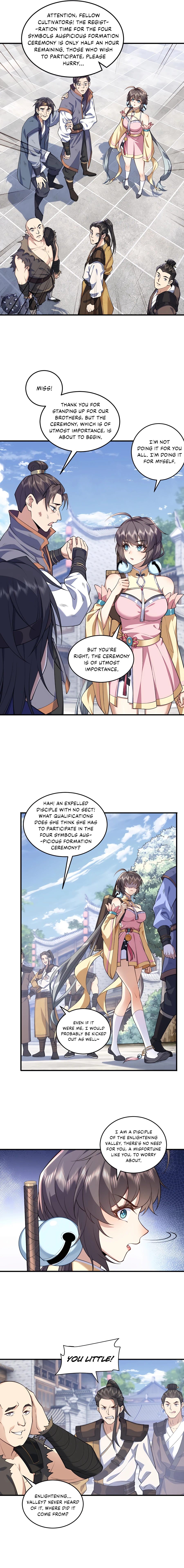 MY SECOND SENIOR BROTHER IS A MORTAL BUT STRONG Chapter 7 - page 2