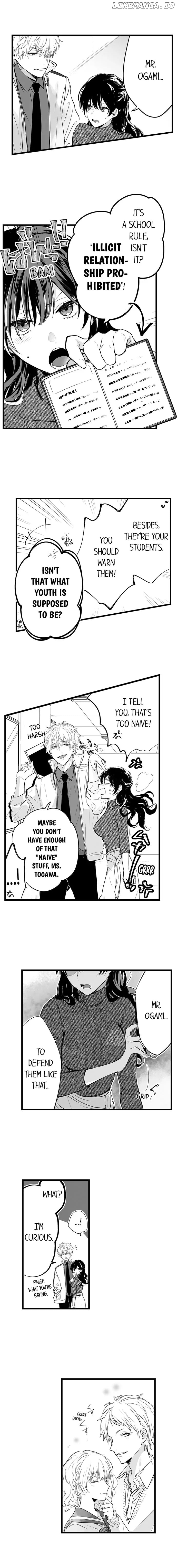 Kyoushi no Orera wa Shite mo Ii desho? - Majime-sensei wa Charaotoko-sensei ni Kanawanai Chapter 1 - page 4