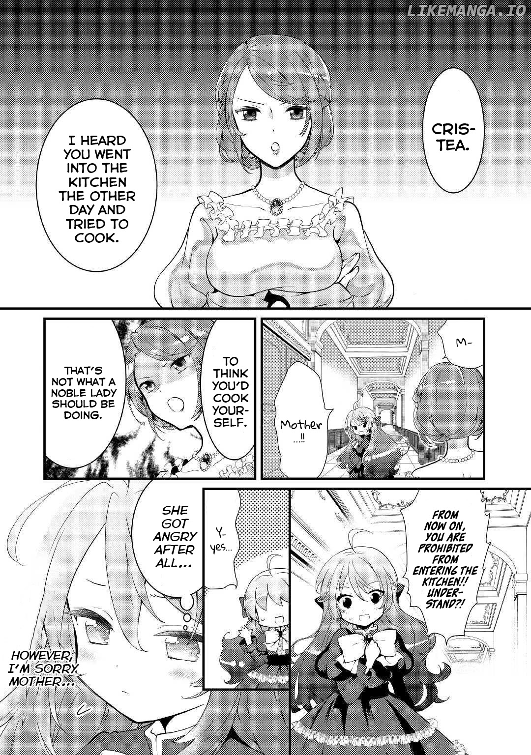Tensei Reijou wa Shomin no Aji ni Uete Iru chapter 3 - page 1