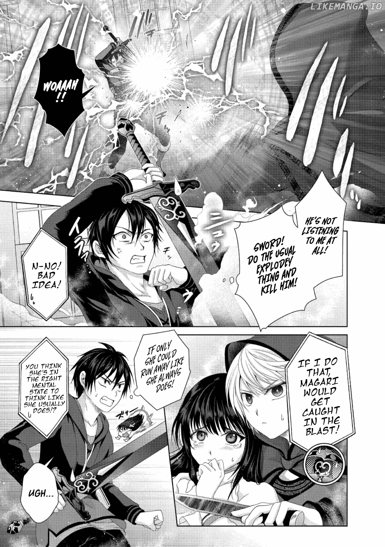 Nise Seiken Monogatari: Osananajimi no Seijo o Uttara Michizure ni Sareta chapter 21.1 - page 12