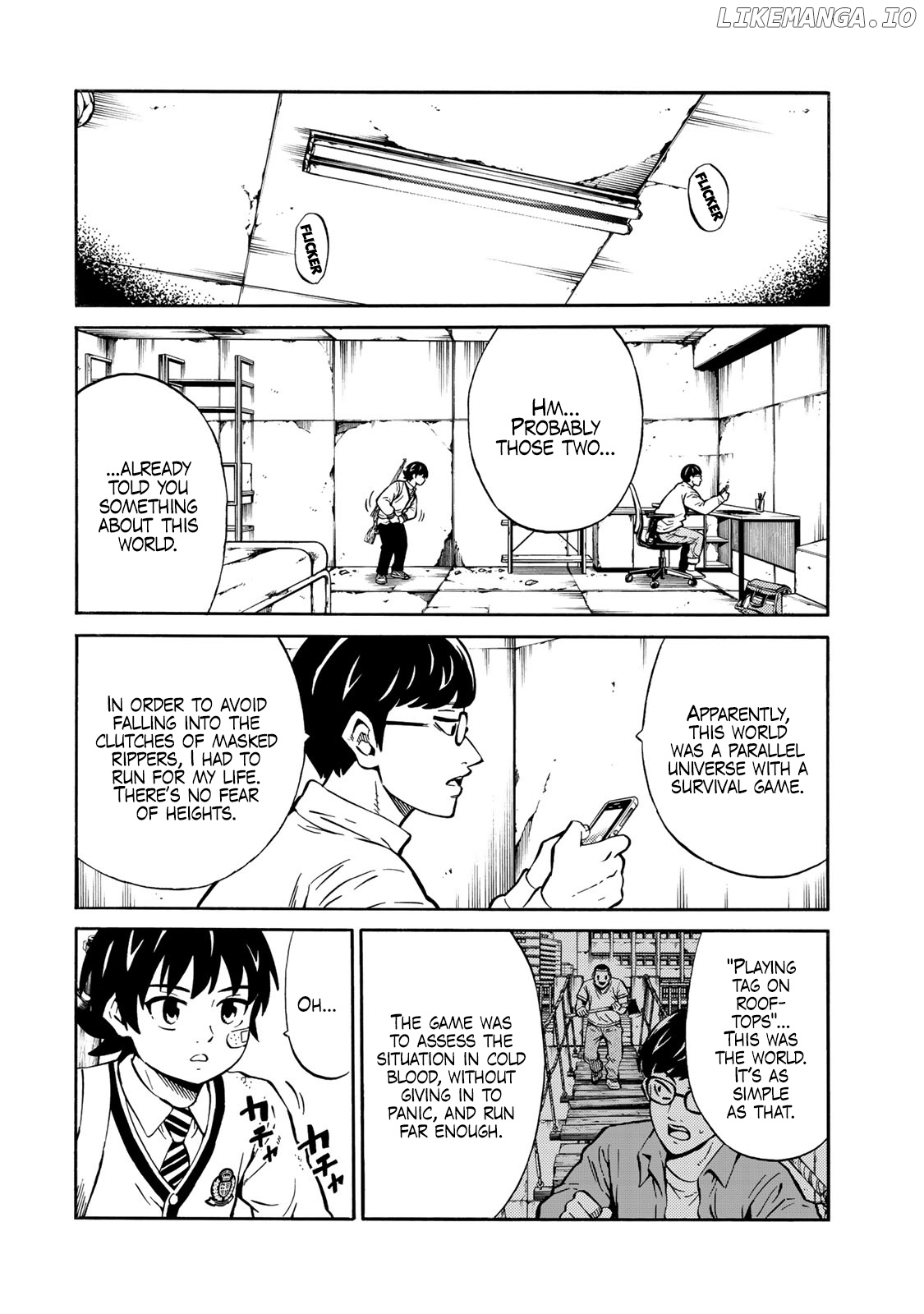 Tenkuu Shinpan arrive chapter 16 - page 12