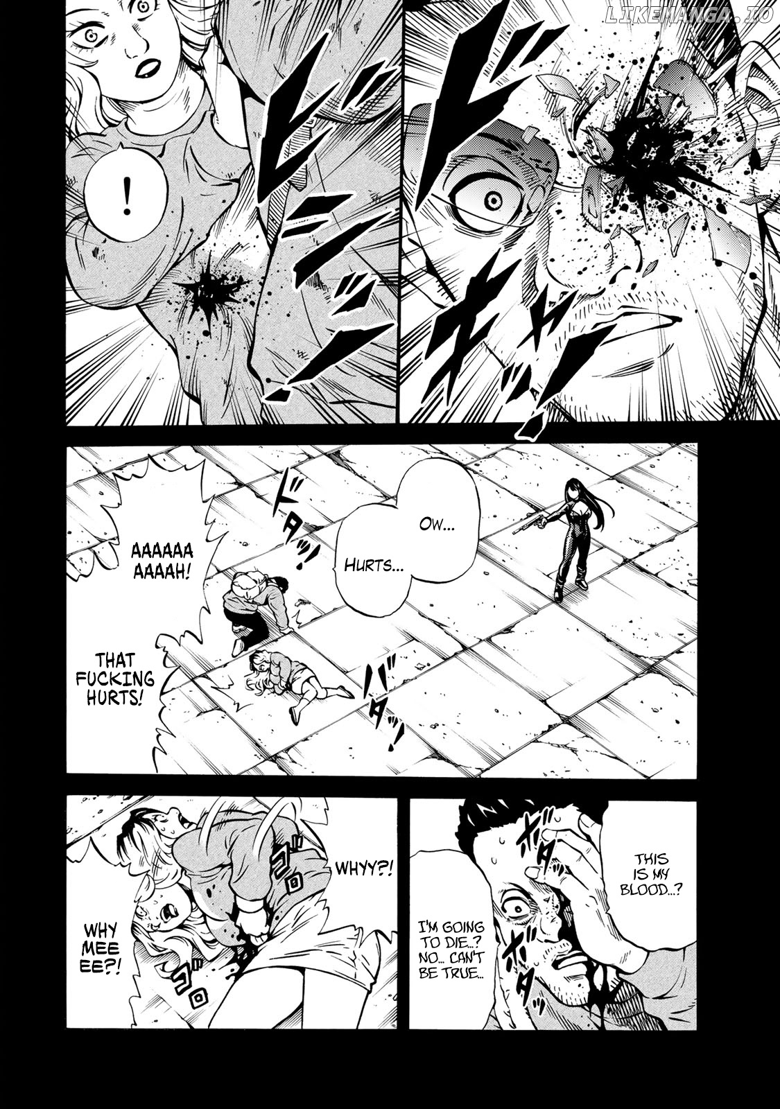 Tenkuu Shinpan arrive chapter 17 - page 12