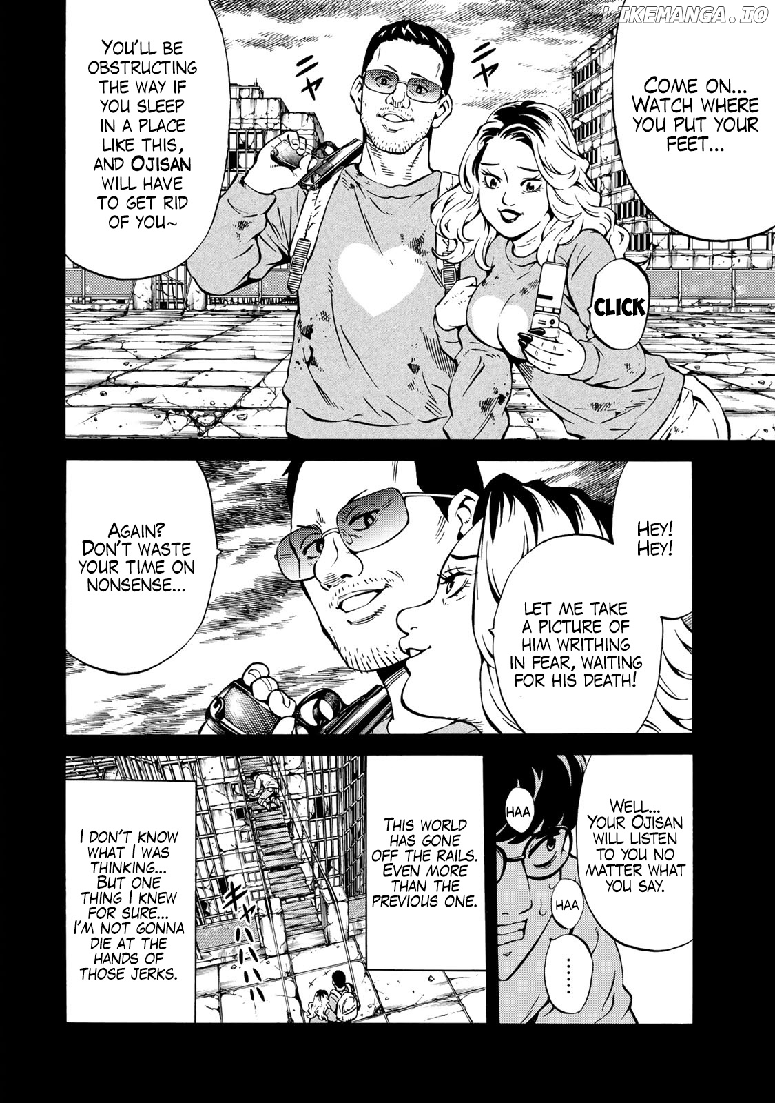Tenkuu Shinpan arrive chapter 17 - page 6