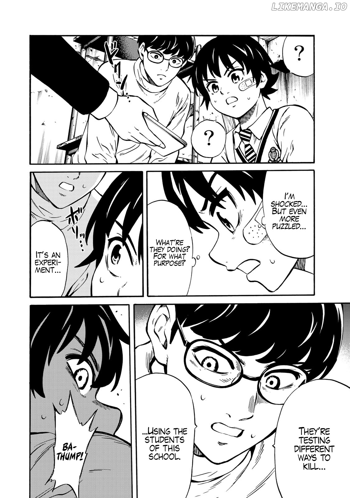 Tenkuu Shinpan arrive chapter 19 - page 16