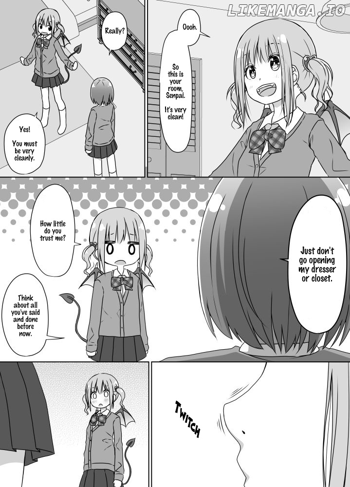 Senpai Doesn't Want To Fall For Her Kouhai chapter 4 - page 1