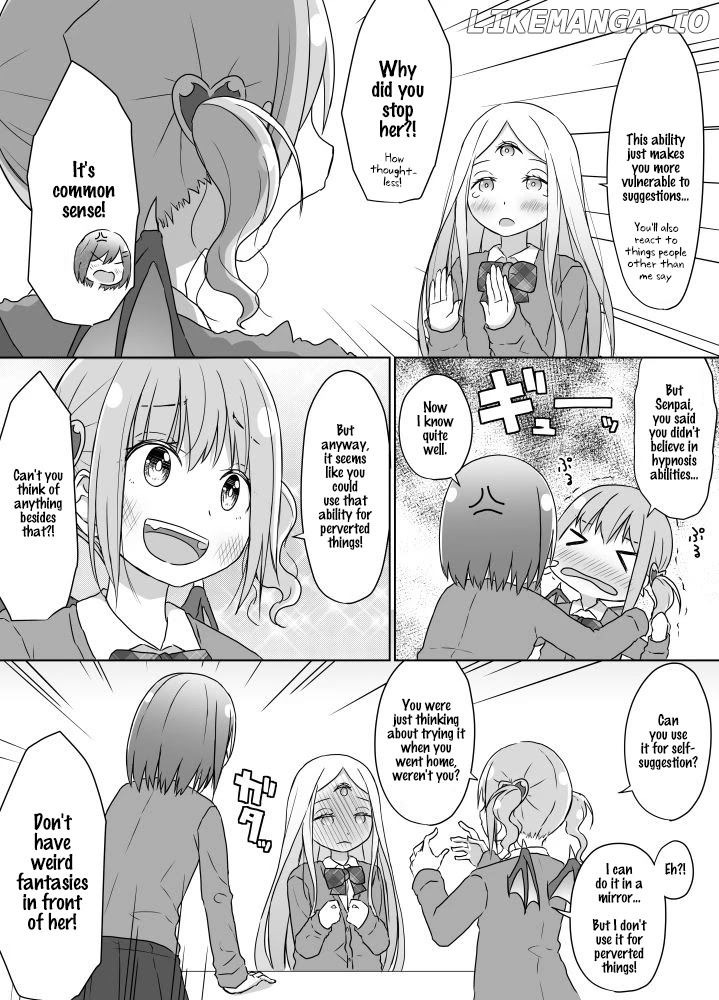 Senpai Doesn't Want To Fall For Her Kouhai chapter 6 - page 4