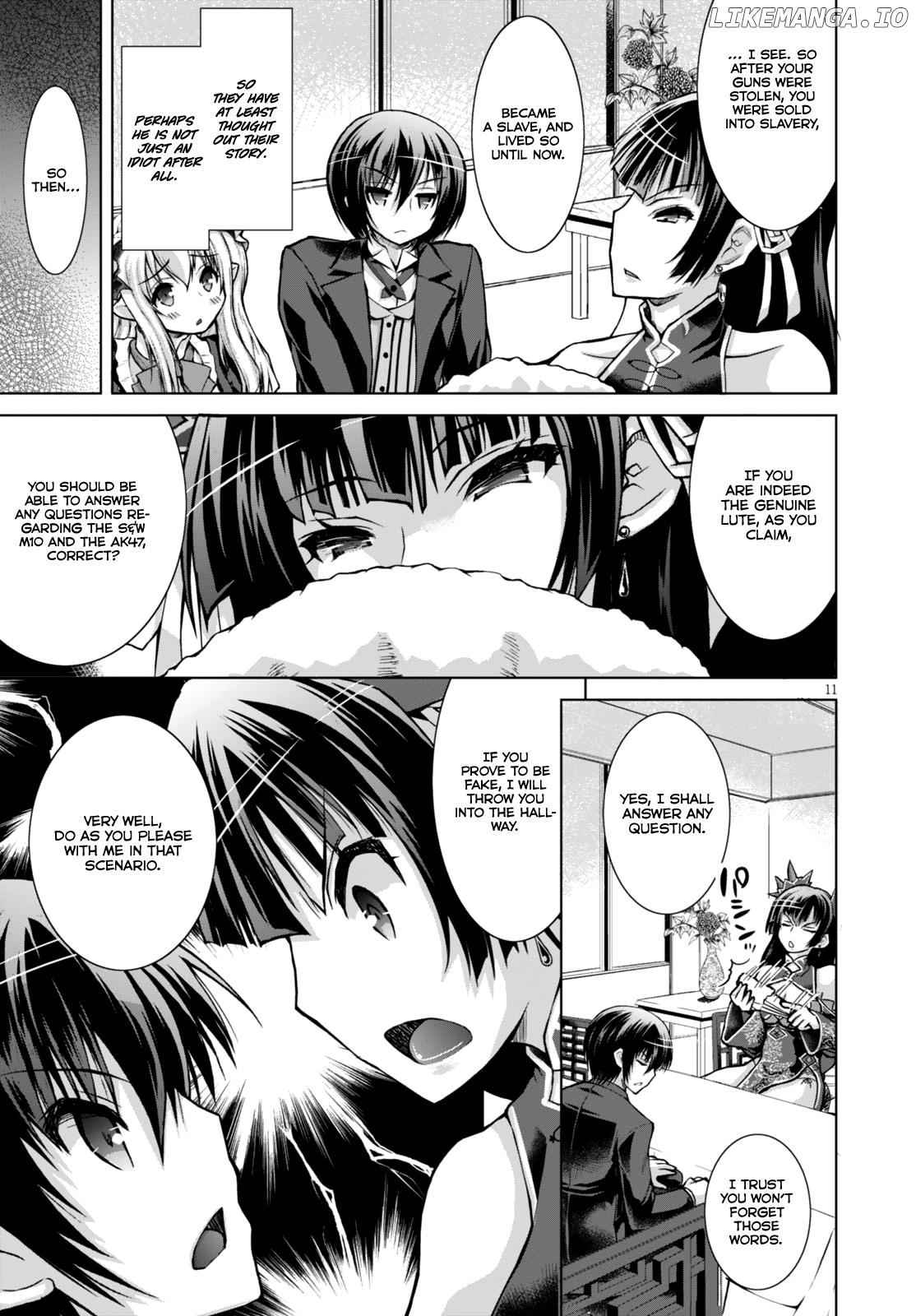 Gunota Ga Mahou Sekai Ni Tensei Shitara, Gendai Heiki De Guntai Harem O Tsukucchaimashita! chapter 20 - page 12