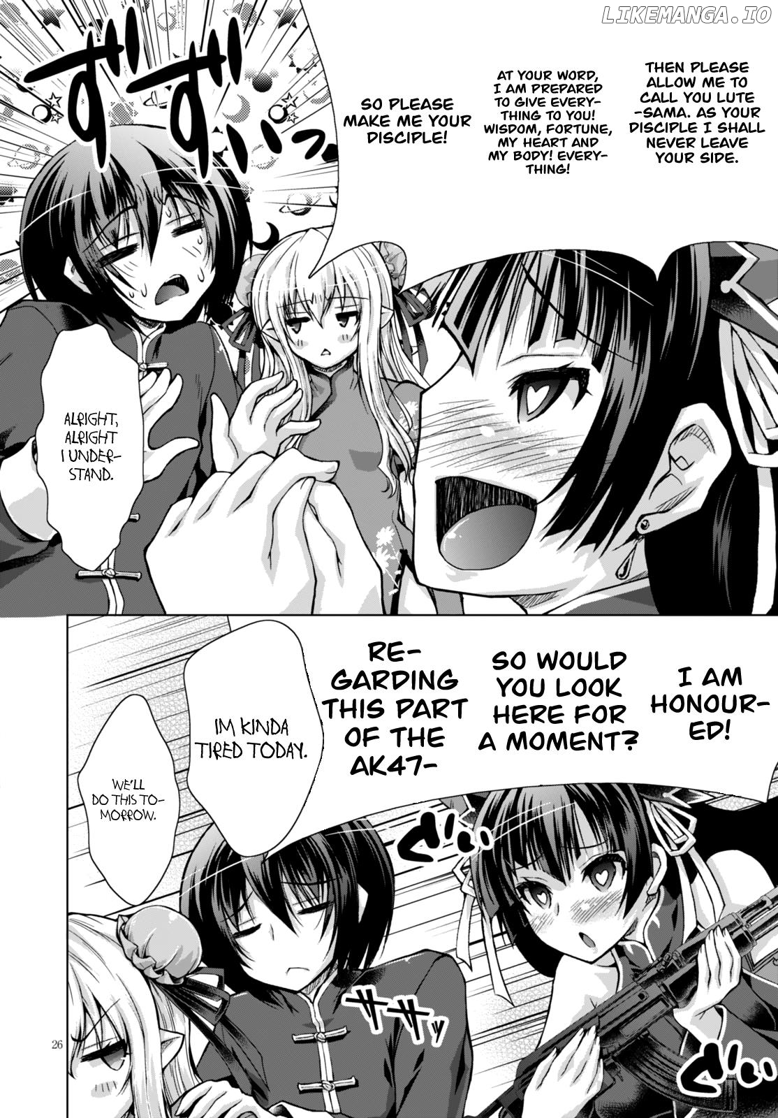 Gunota Ga Mahou Sekai Ni Tensei Shitara, Gendai Heiki De Guntai Harem O Tsukucchaimashita! chapter 20 - page 27