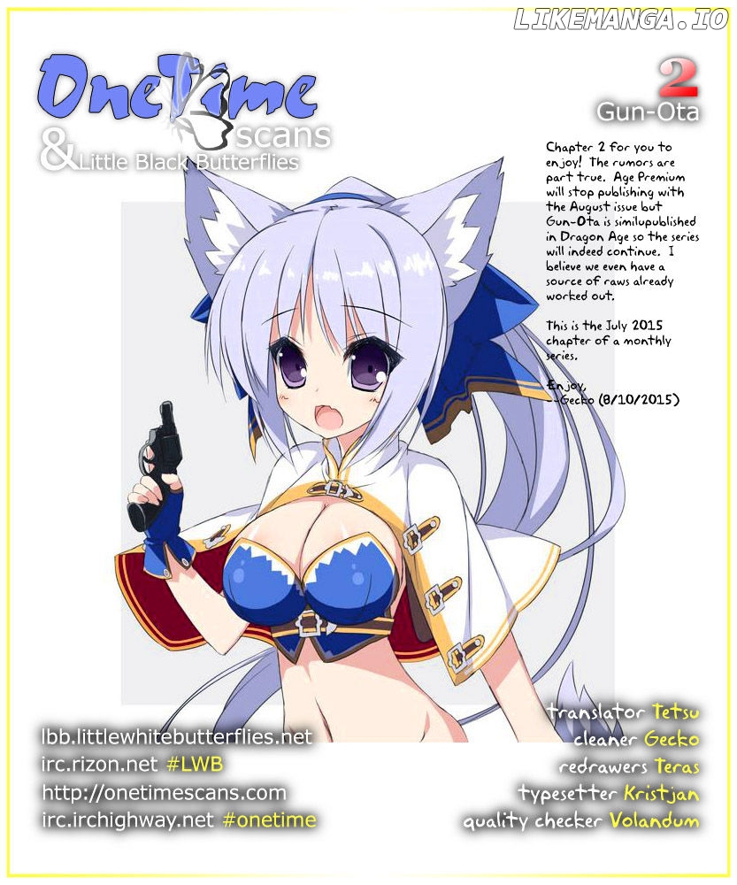 Gunota Ga Mahou Sekai Ni Tensei Shitara, Gendai Heiki De Guntai Harem O Tsukucchaimashita! chapter 2 - page 2