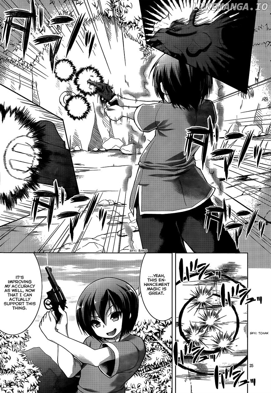 Gunota Ga Mahou Sekai Ni Tensei Shitara, Gendai Heiki De Guntai Harem O Tsukucchaimashita! chapter 4 - page 28