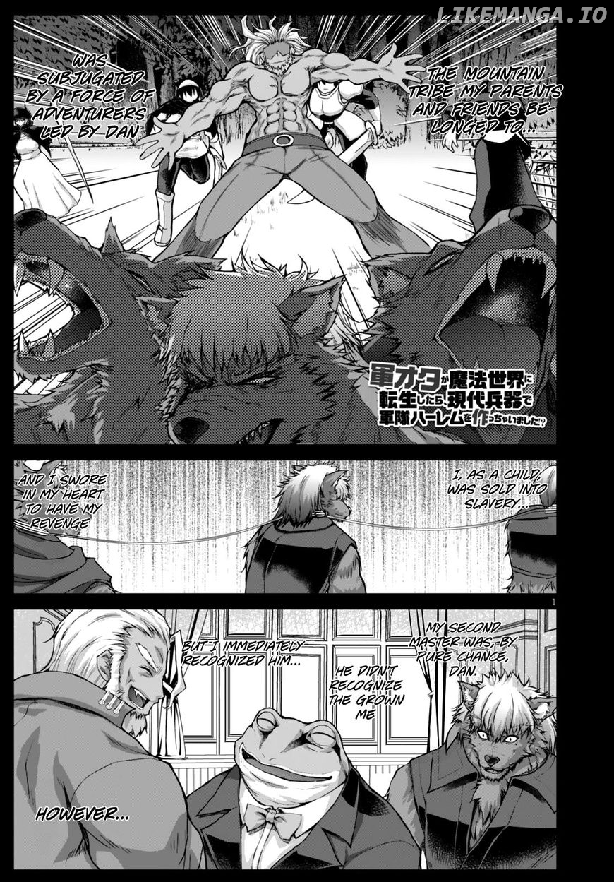 Gunota Ga Mahou Sekai Ni Tensei Shitara, Gendai Heiki De Guntai Harem O Tsukucchaimashita! chapter 25 - page 2