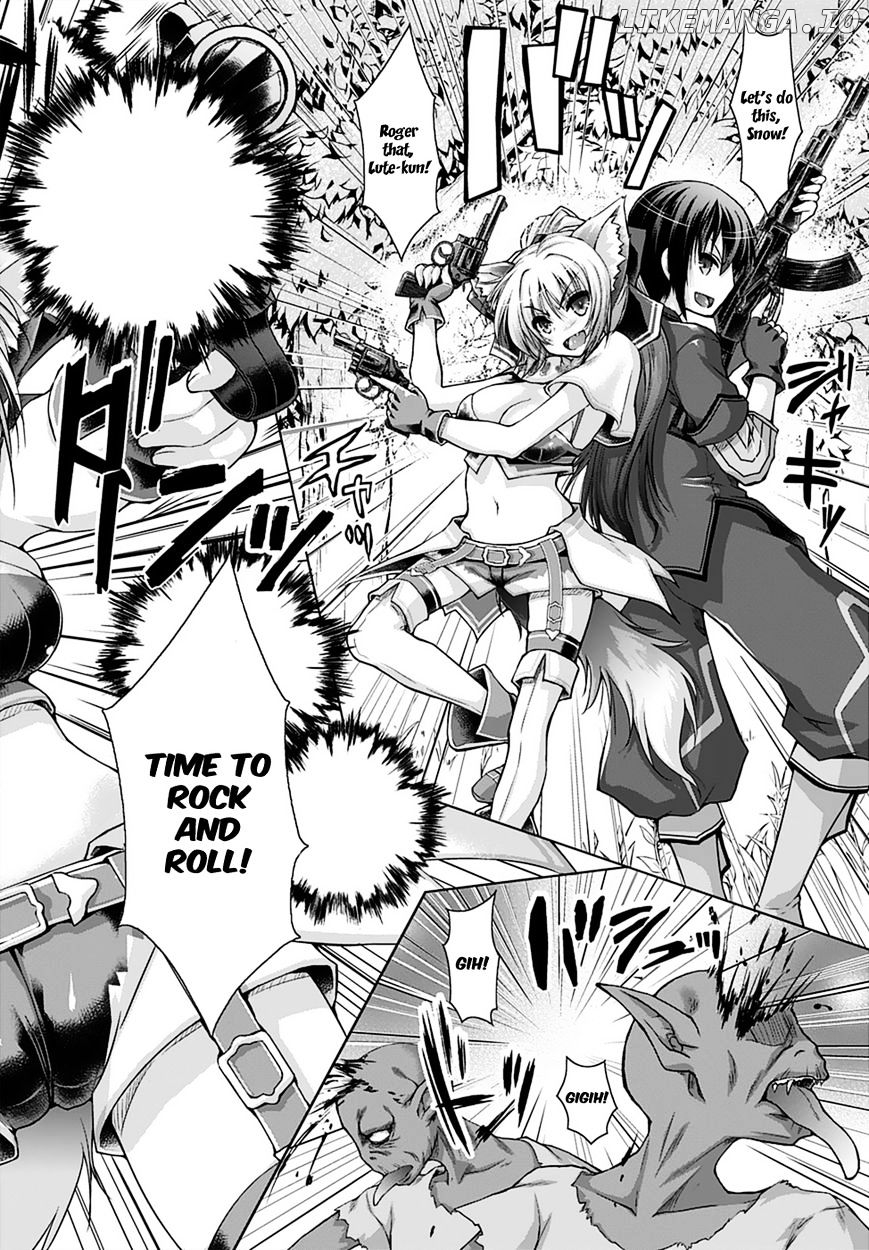 Gunota Ga Mahou Sekai Ni Tensei Shitara, Gendai Heiki De Guntai Harem O Tsukucchaimashita! chapter 8 - page 32
