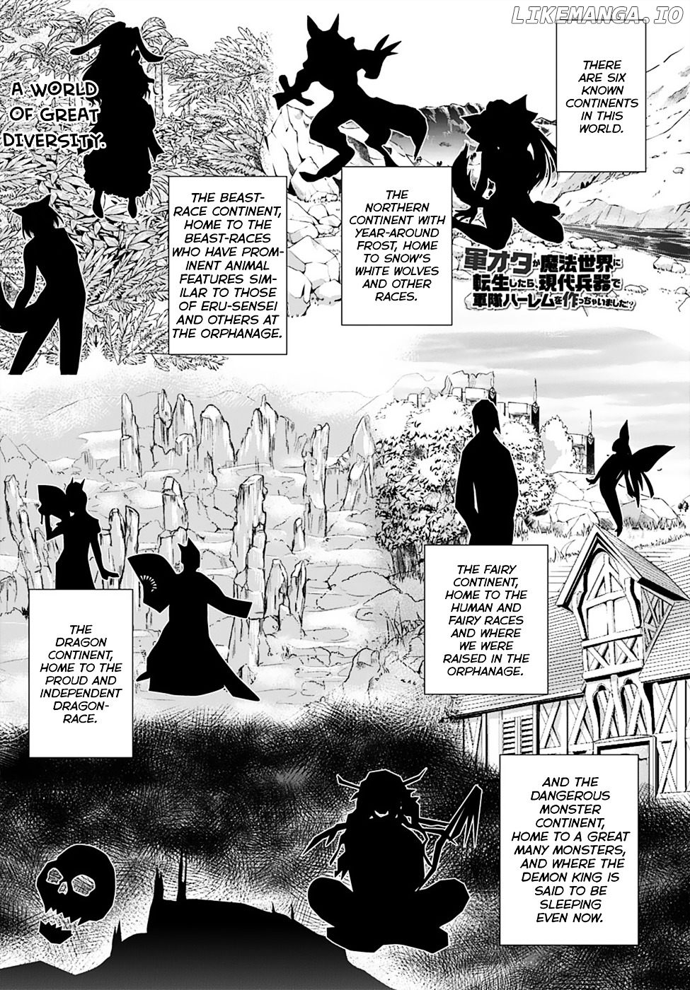 Gunota Ga Mahou Sekai Ni Tensei Shitara, Gendai Heiki De Guntai Harem O Tsukucchaimashita! chapter 12 - page 5