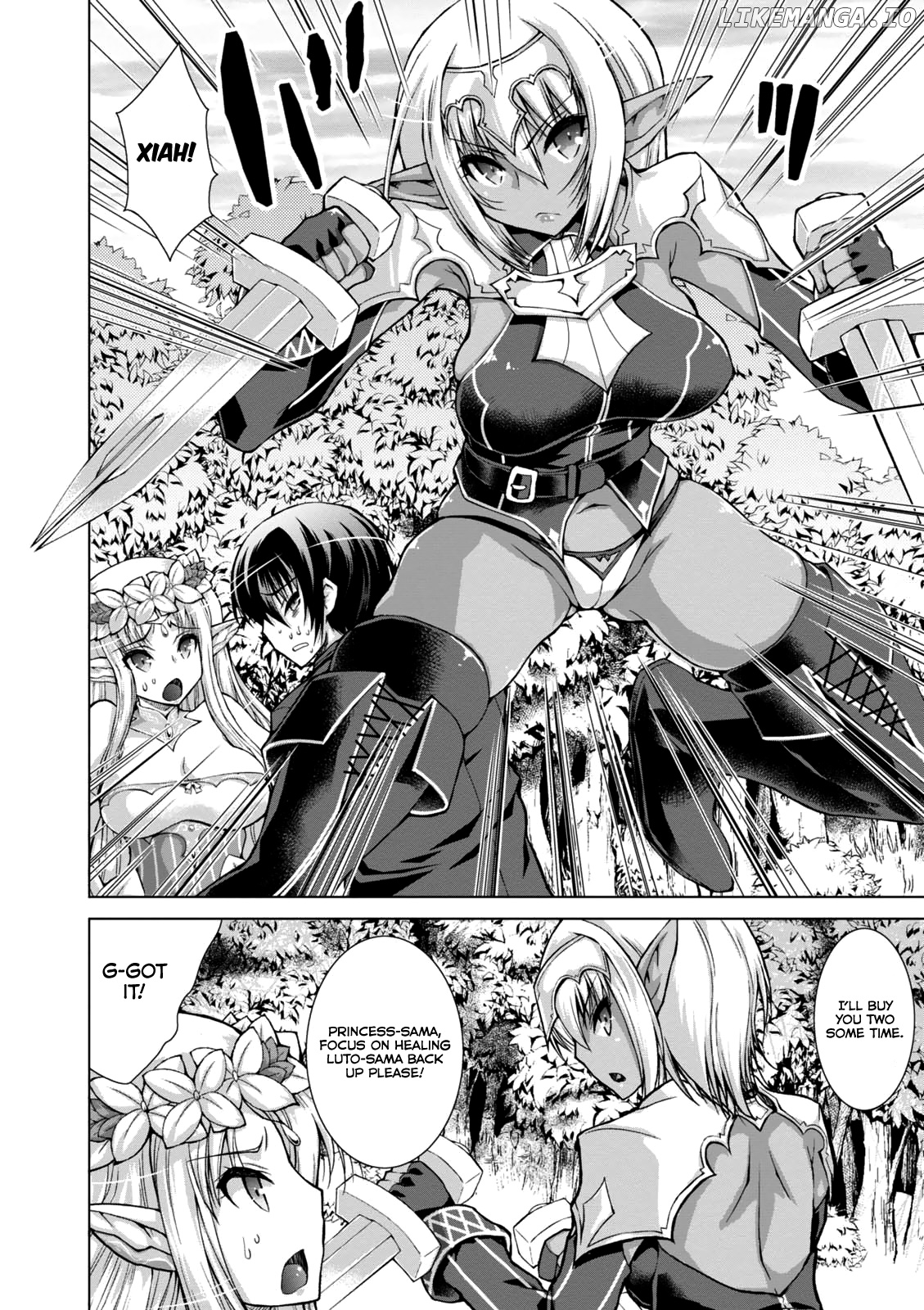 Gunota Ga Mahou Sekai Ni Tensei Shitara, Gendai Heiki De Guntai Harem O Tsukucchaimashita! chapter 32 - page 5