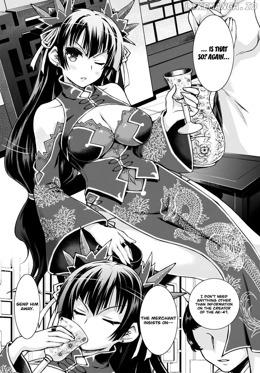 Gunota Ga Mahou Sekai Ni Tensei Shitara, Gendai Heiki De Guntai Harem O Tsukucchaimashita! chapter 19 - page 9