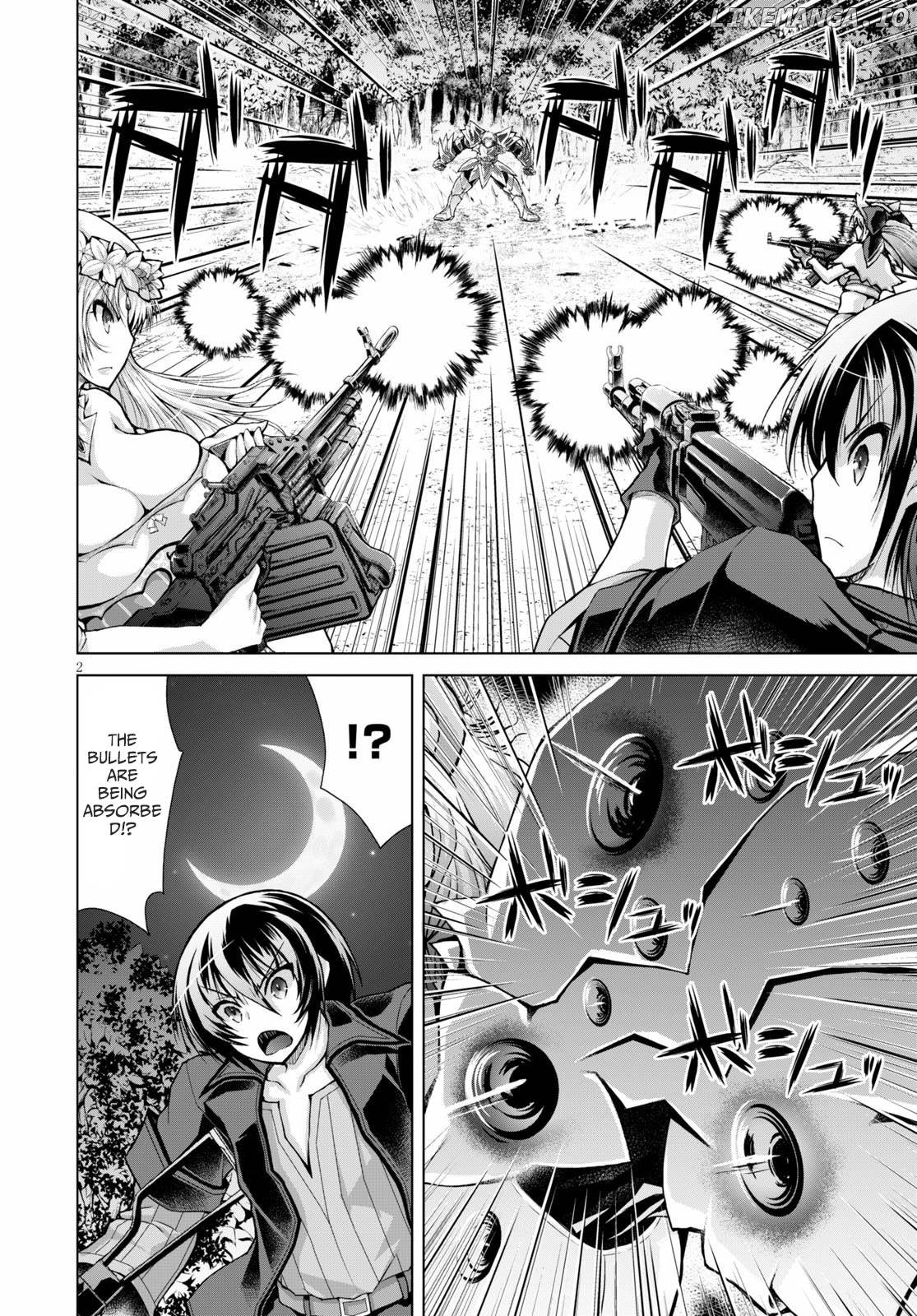 Gunota Ga Mahou Sekai Ni Tensei Shitara, Gendai Heiki De Guntai Harem O Tsukucchaimashita! Chapter 59 - page 3