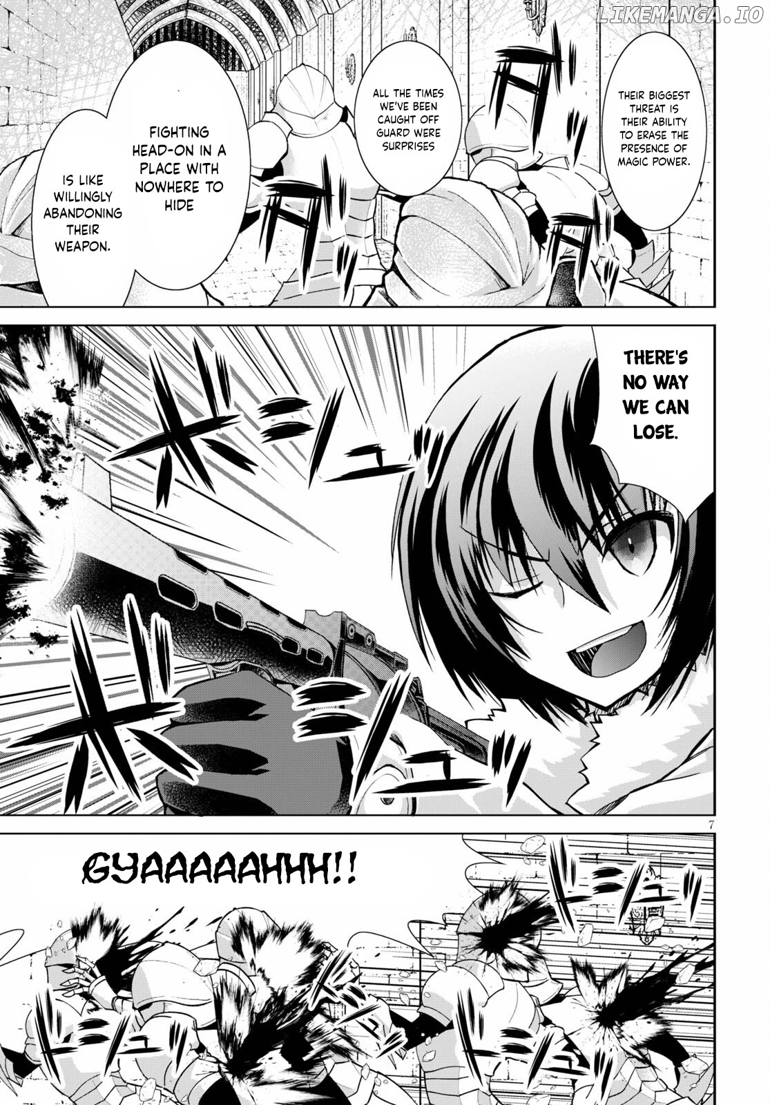Gunota Ga Mahou Sekai Ni Tensei Shitara, Gendai Heiki De Guntai Harem O Tsukucchaimashita! Chapter 67 - page 8