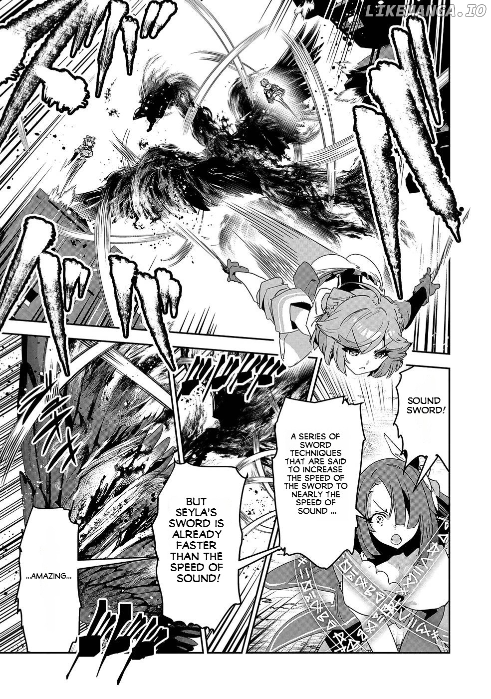 My younger brother became ridiculously strong when he trained as his sister told him chapter 7 - page 12