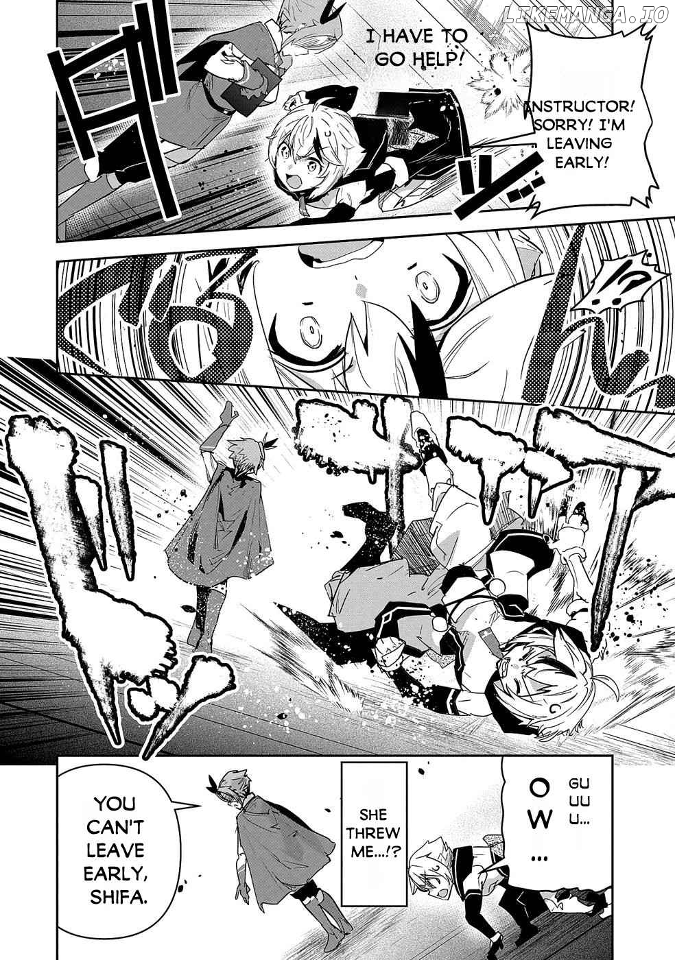 My younger brother became ridiculously strong when he trained as his sister told him chapter 8 - page 12