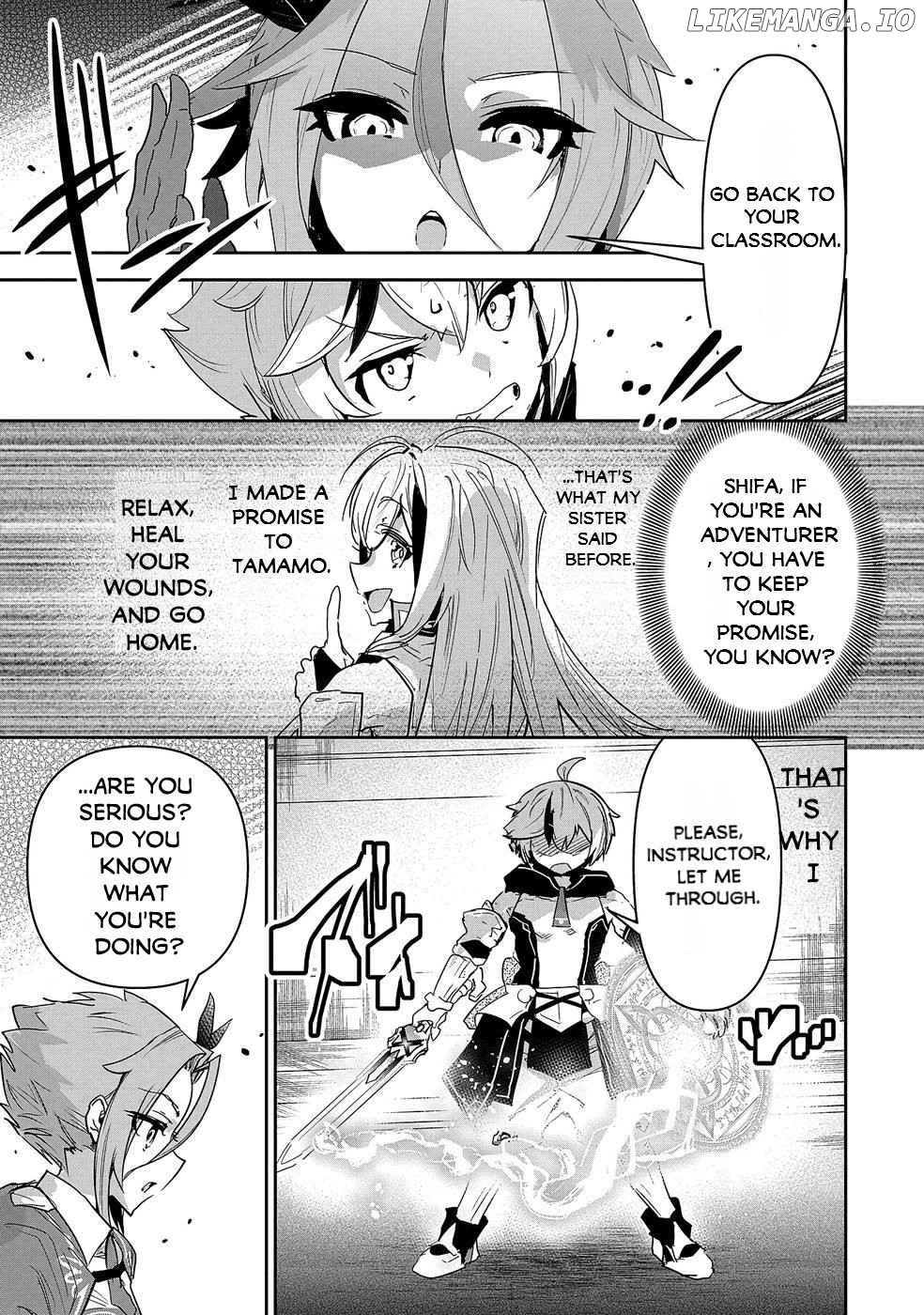 My younger brother became ridiculously strong when he trained as his sister told him chapter 8 - page 13