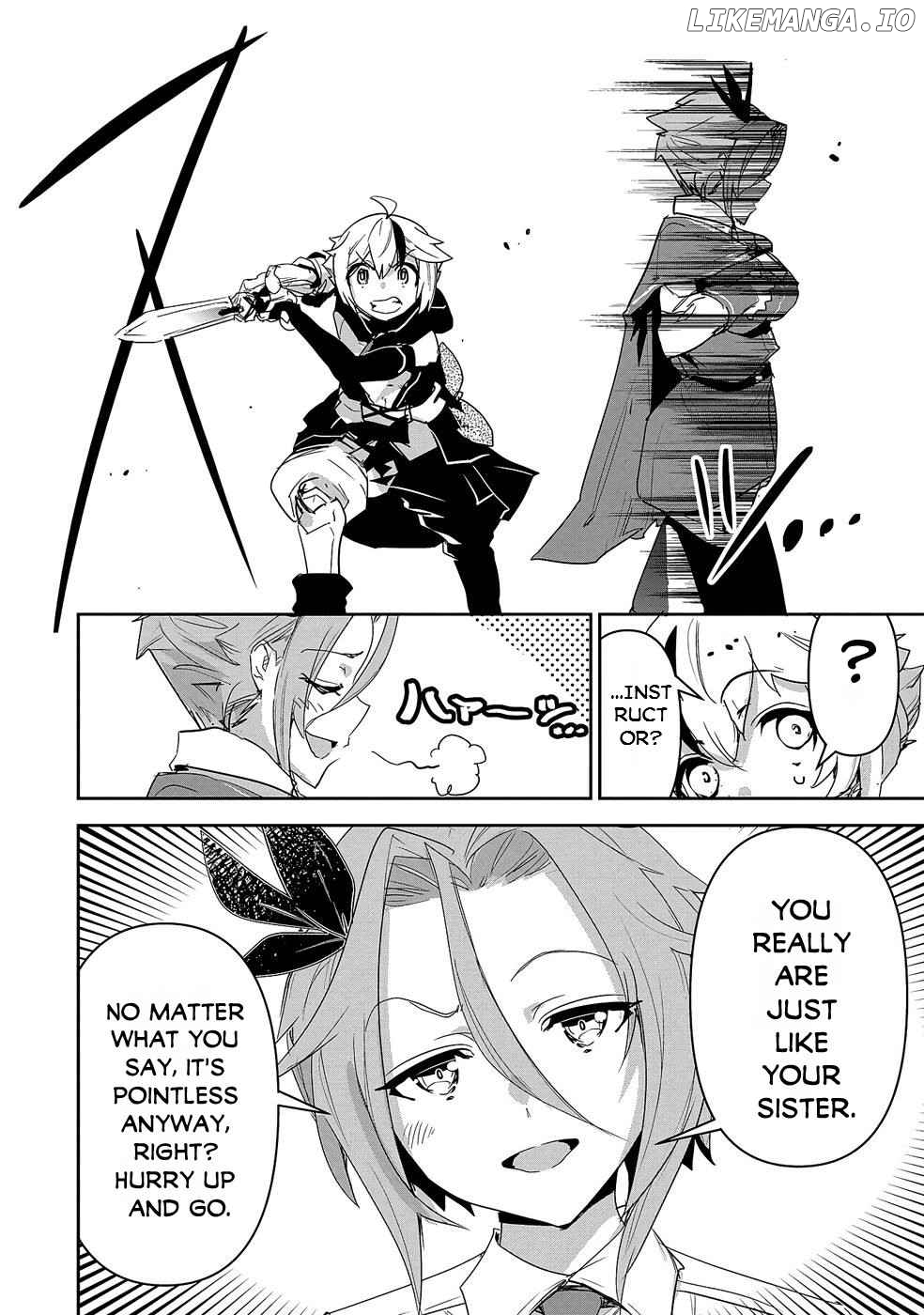 My younger brother became ridiculously strong when he trained as his sister told him chapter 8 - page 16