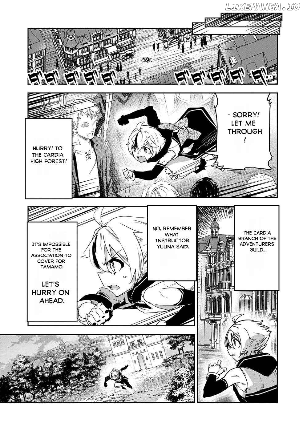 My younger brother became ridiculously strong when he trained as his sister told him chapter 8 - page 19