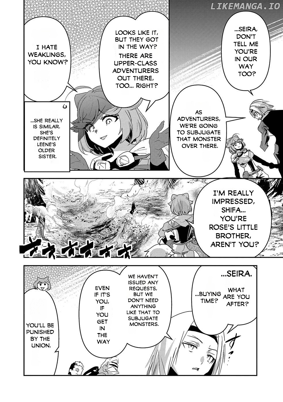 My younger brother became ridiculously strong when he trained as his sister told him chapter 9 - page 11