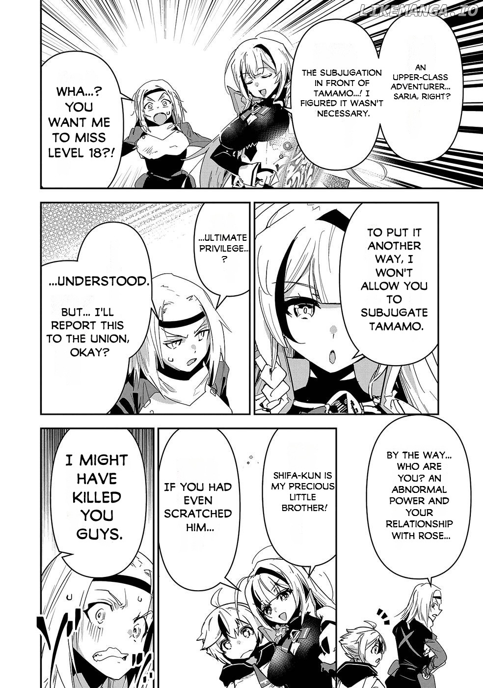 My younger brother became ridiculously strong when he trained as his sister told him chapter 9 - page 21
