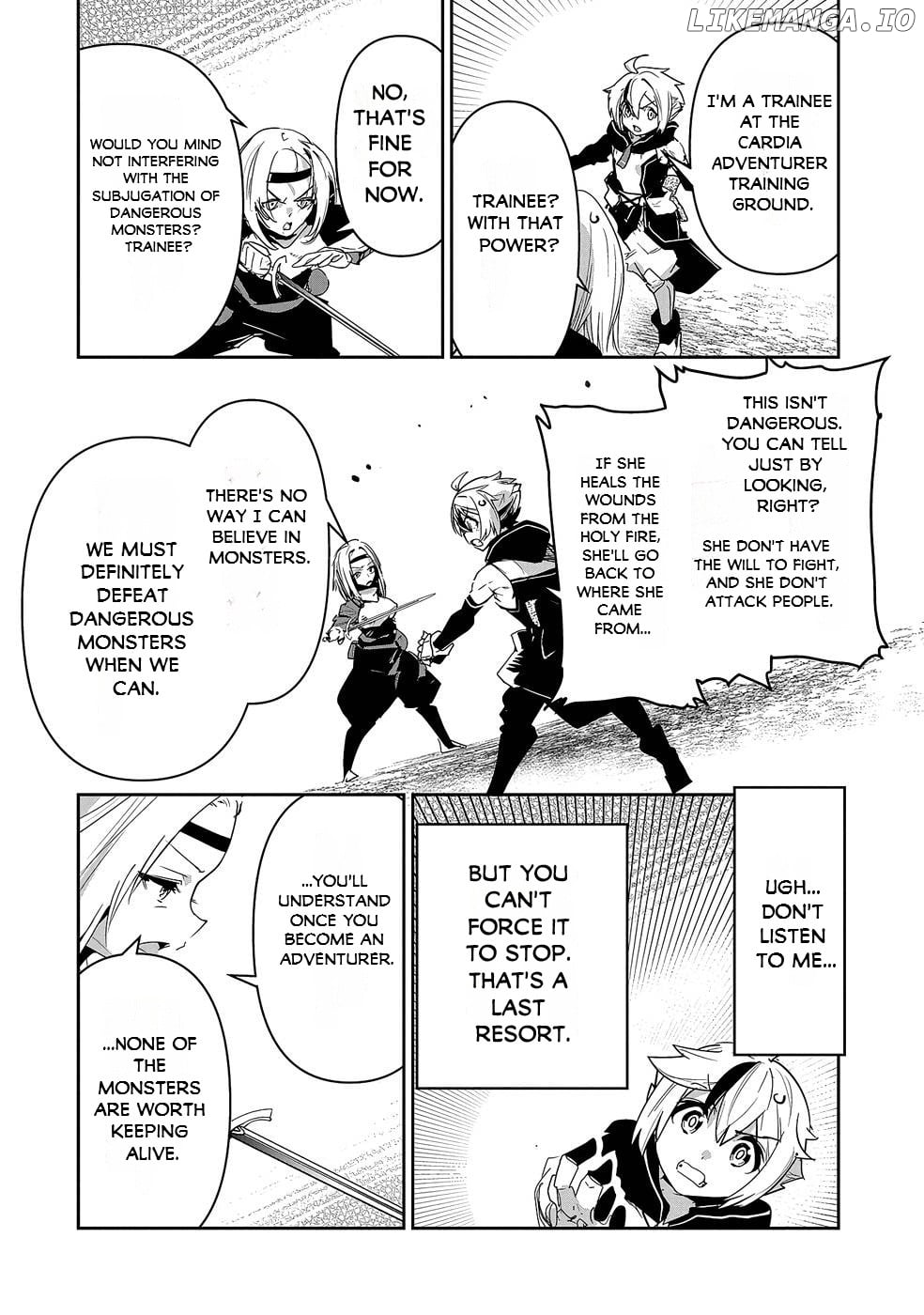 My younger brother became ridiculously strong when he trained as his sister told him chapter 9 - page 7